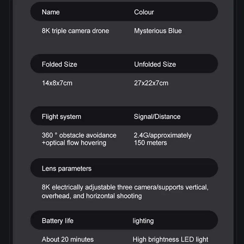 M3/Y3 Max Brushless Drone With Gimbal Camera - Image 8